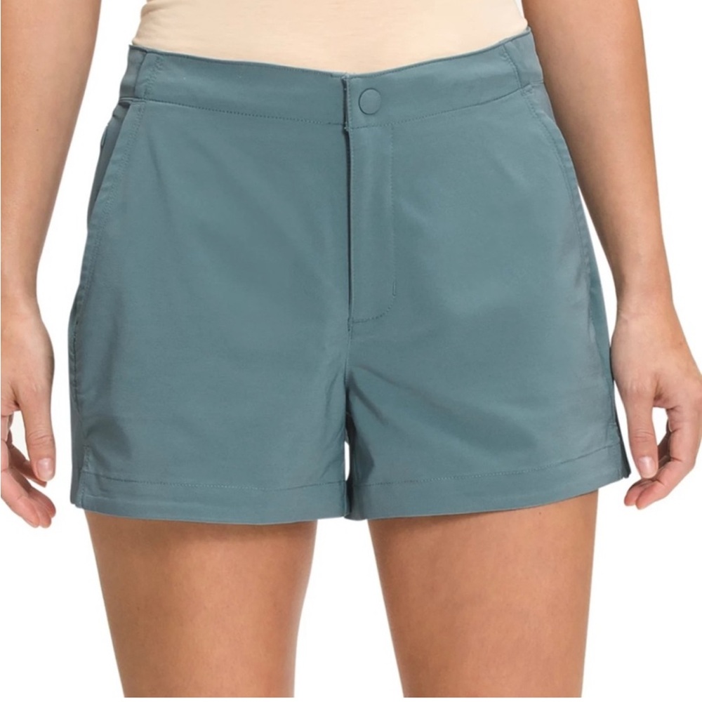 Bundle of 3 Pairs of  Women's The North Face Shorts - Blue/Black, Peach, Blue - Picture 2 of 7